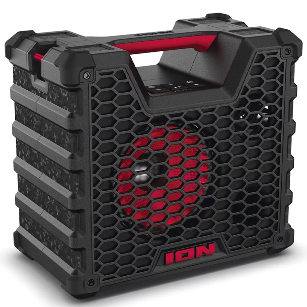 ION Audio Tailgater Tough Rugged IPX5 All-Weather Bluetooth Portable Speaker