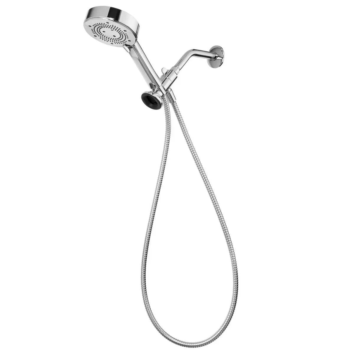 Brondell Powerspray Shower Adjustable Head 5 Spray Dual Docking Chrome Handheld