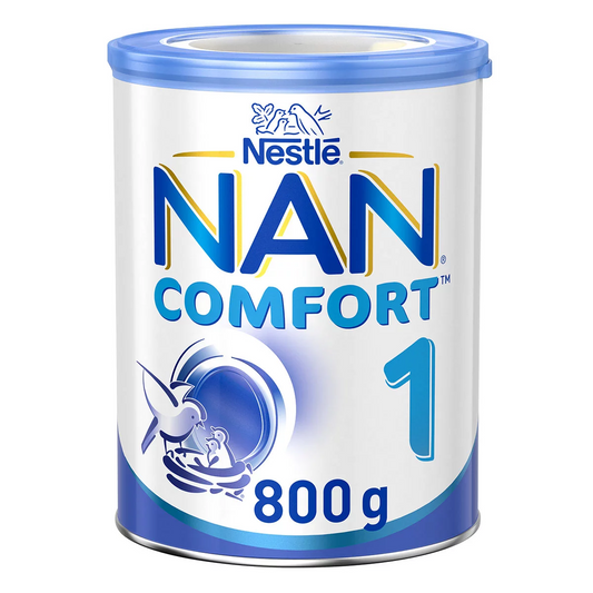 NAN Comfort Stage 1 Infant Formula 6 x 800g 0-6 Months Baby Milk Powder