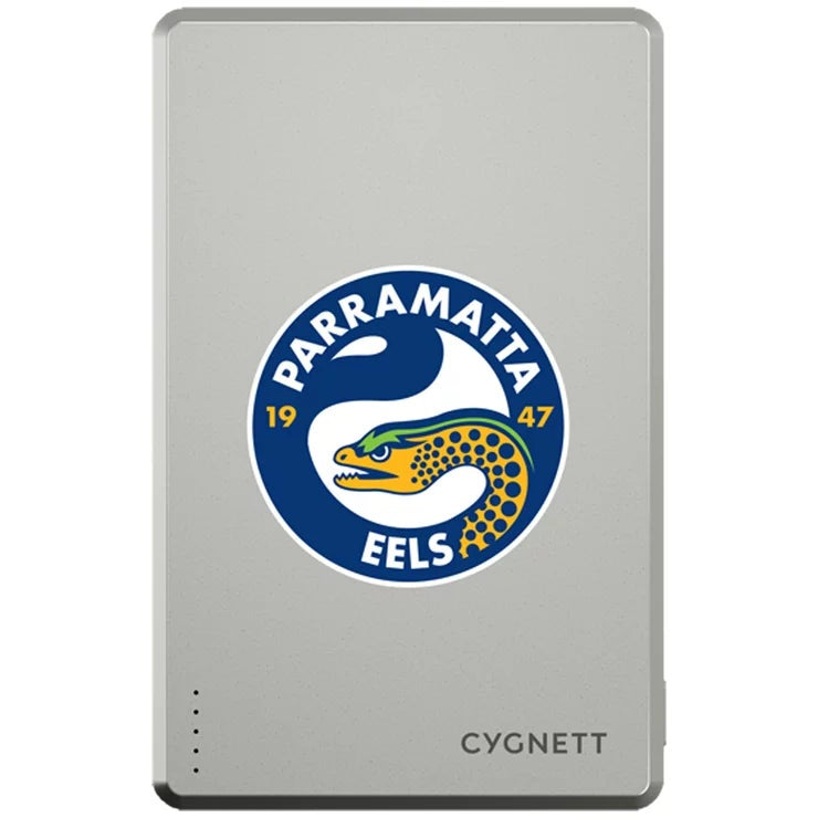 Cygnett Parramatta Eels 5000mAh Magnetic Wireless Power Bank 15W 20W