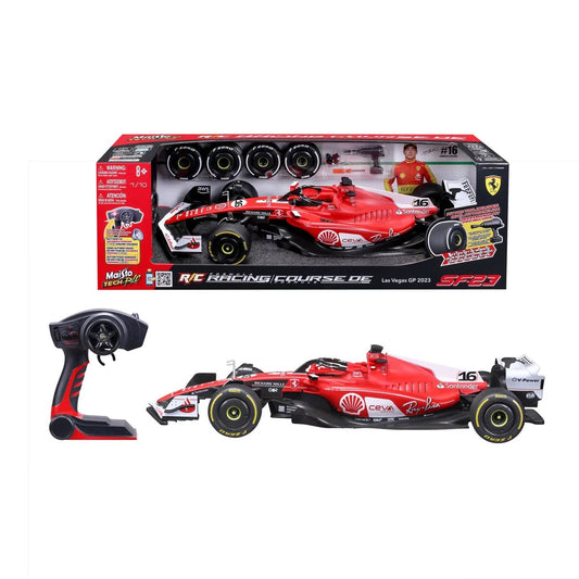 Maisto 1:10 Ferrari Charles Leclerc Formula 1 RC Car 2.4GHz USB Rechargeable