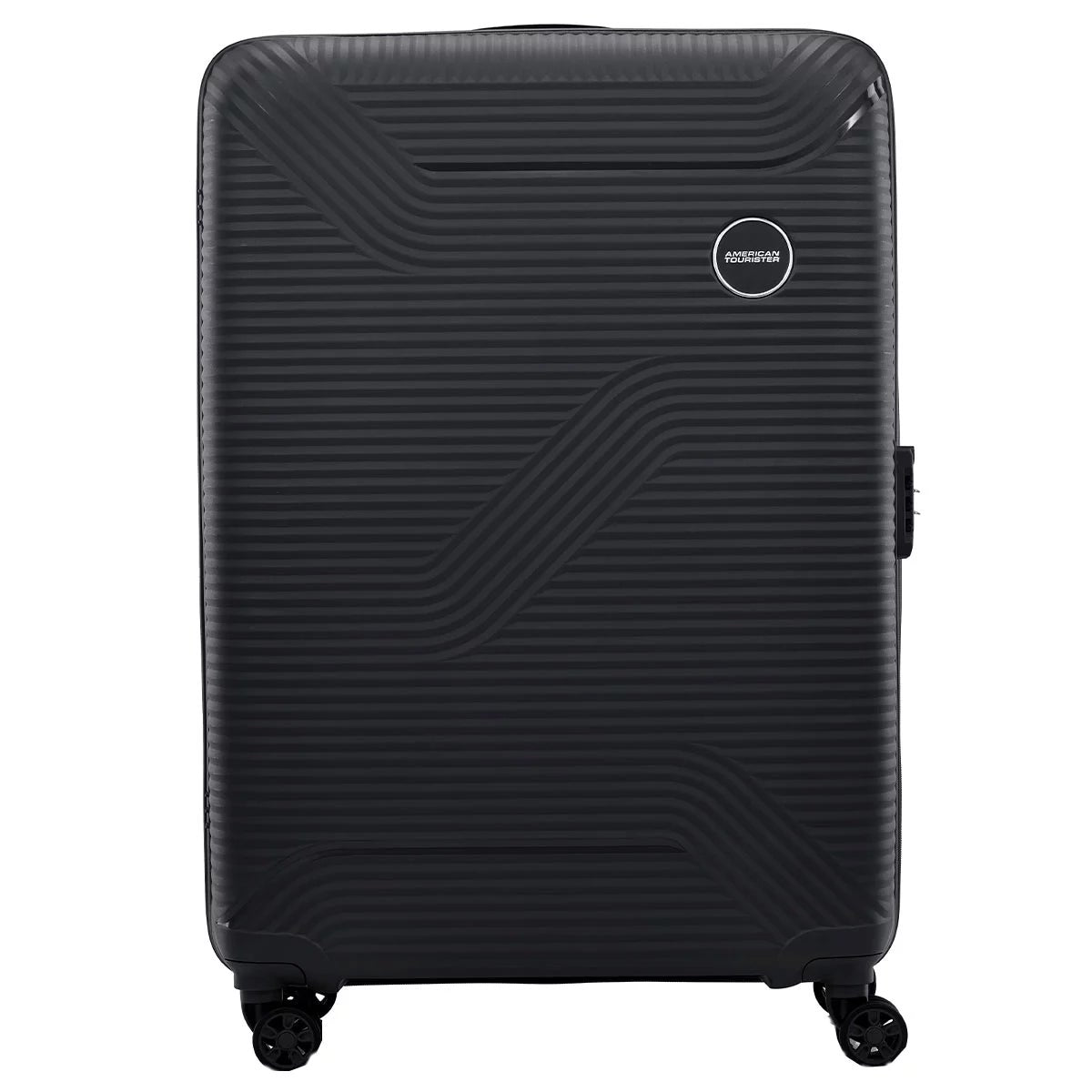 American Tourister Bonjoy Spinner 79cm Large Black TSA Lock Luggage
