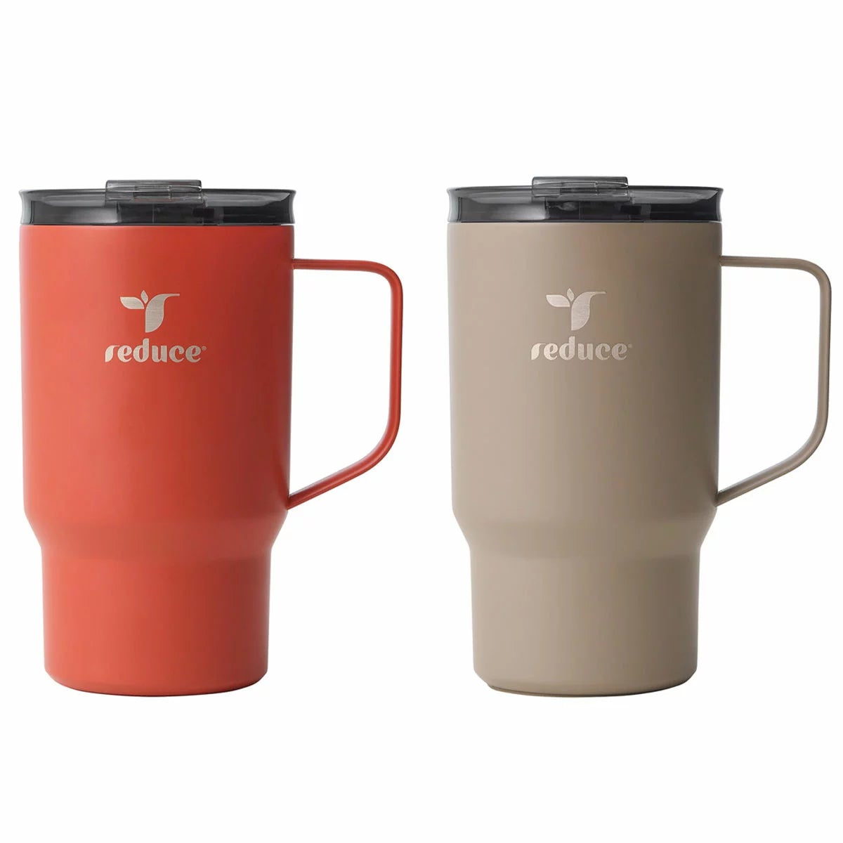 Reduce HOT1 Travel Mug Set 530ml 2 Pack Parika And Pewter Insulated Coffee Cups