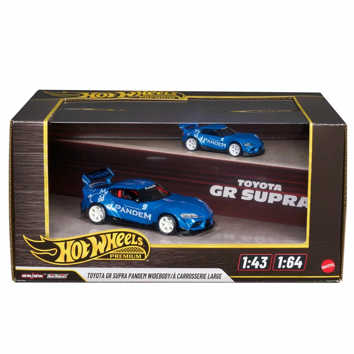 Hot Wheels Premium Toyota GR Supra Pandem Widebody Diecast Model 2 Pack