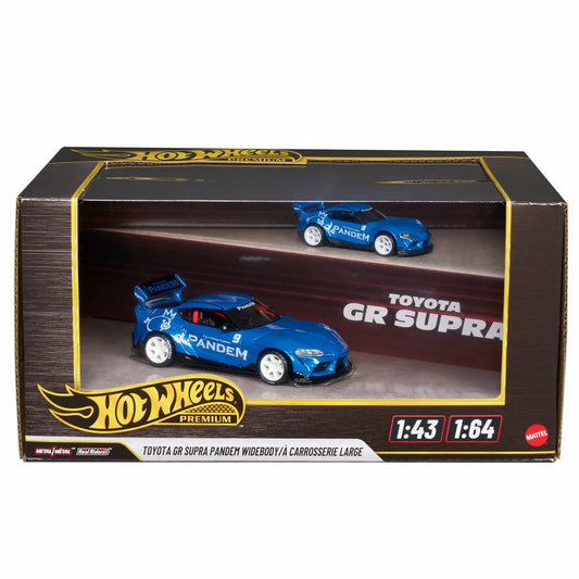 Hot Wheels Premium Toyota GR Supra Pandem Widebody Diecast Model 2 Pack