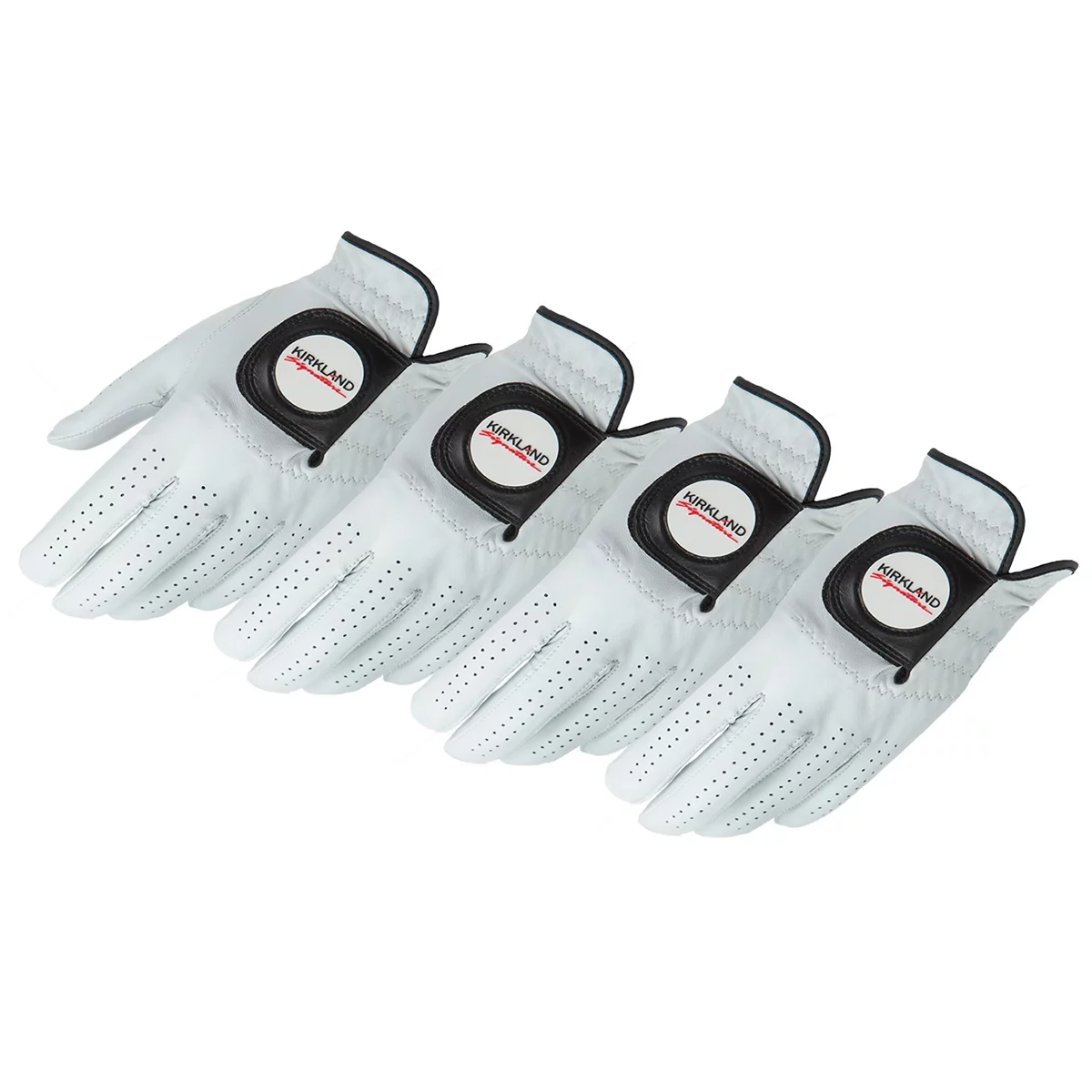 Kirkland Signature Golf Gloves Right Handed Small 4 Pack Leather Golf Glove