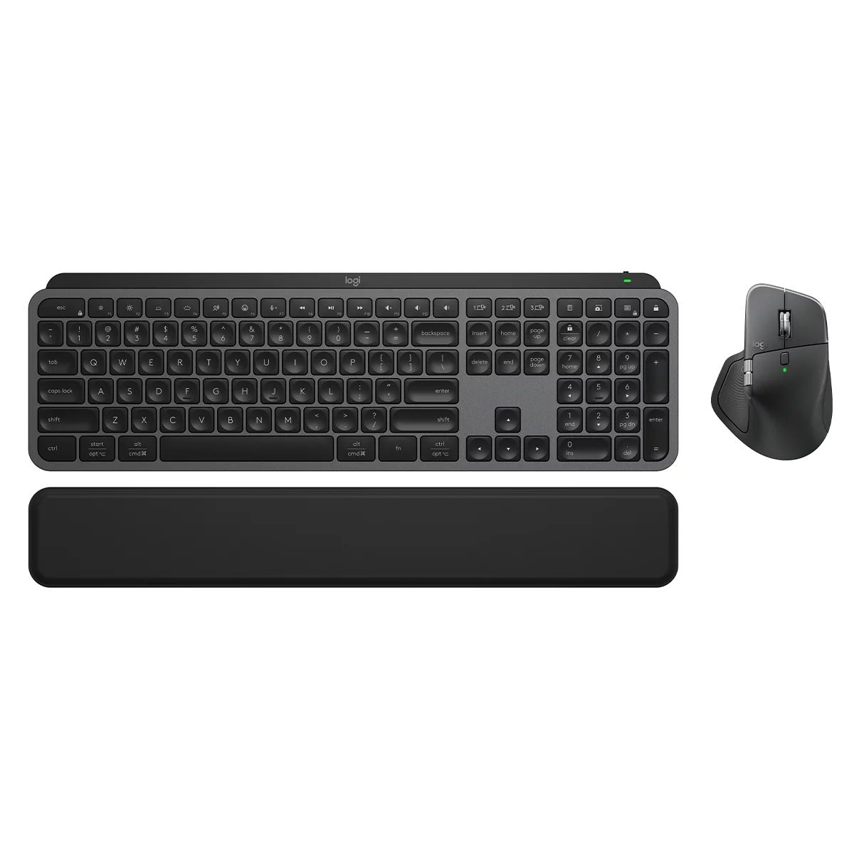 Logitech MX Keys S Combo Wireless Keyboard Mouse Graphite MX Master 3S