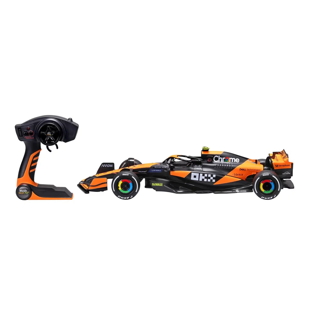 Maisto 1:10 McLaren Lando Norris Formula 1 RC Car 2.4GHz USB Rechargeable