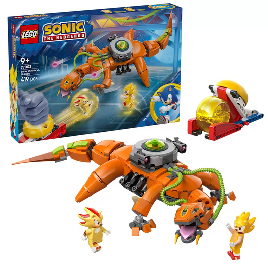 LEGO Sonic the Hedgehog 77003 Super Shadow Biolizard Building Set 419 Pieces