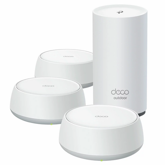 TP-Link Deco BE25 WiFi 7 Mesh Router System Dual Band BE5000 2.5G Ports