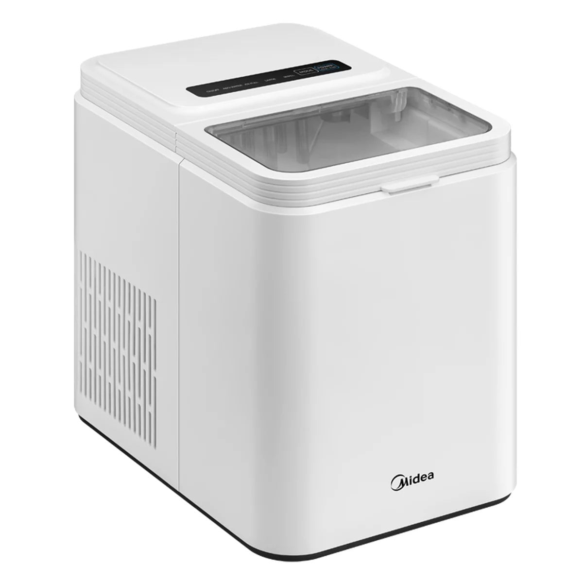 Portable Midea Ice Maker 12kg Daily Output Countertop Ice Machine White