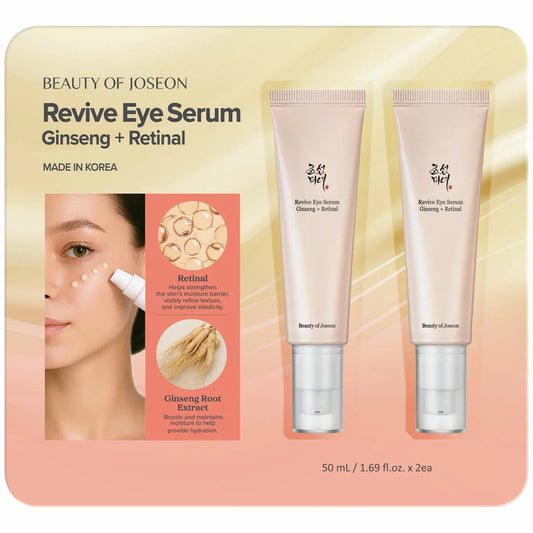 Beauty of Joseon Revive Eye Serum Ginseng + Retinal 2 x 50ml Korean Skincare