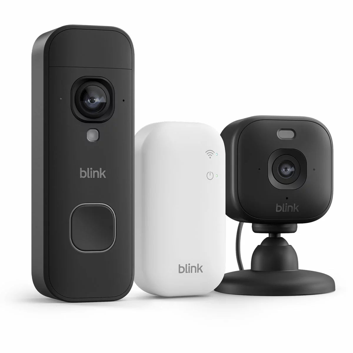 Blink Outdoor 2K+ Video Doorbell Sync And Camera System Wireless Module Security