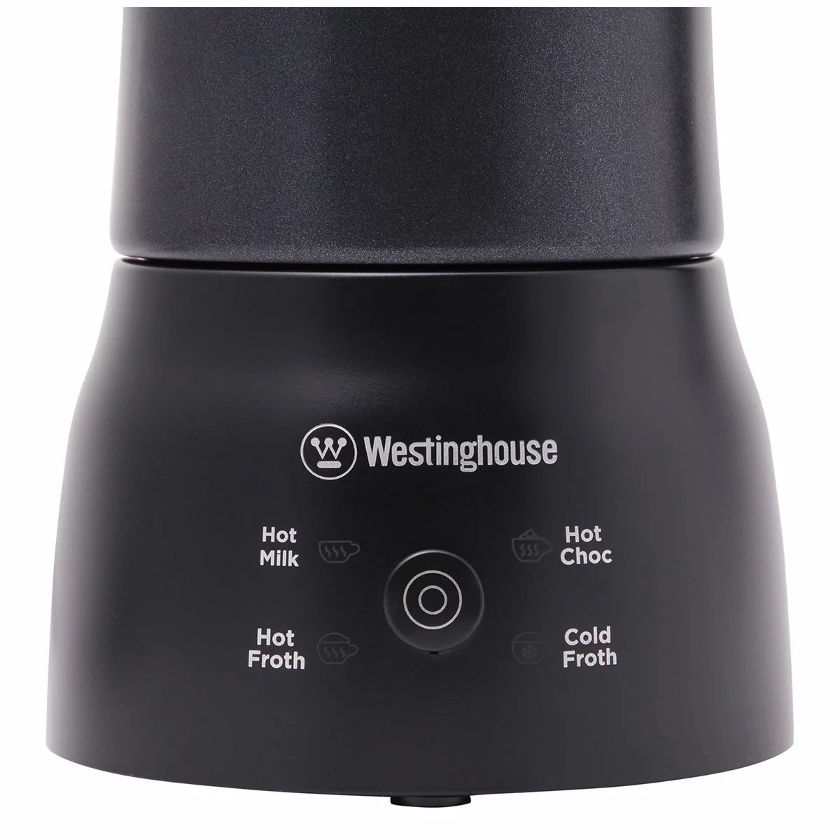 Westinghouse 250ml Automatic Electric Milk Frother Jug Black Dishwasher Safe