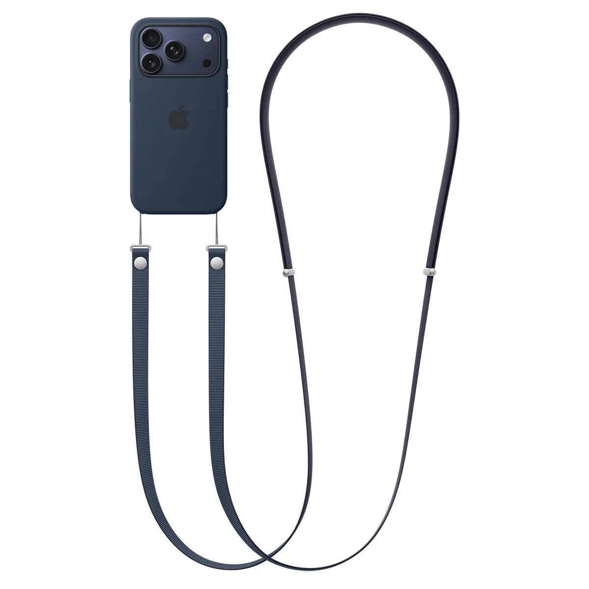 Apple Crossbody Strap Blue for iPhone 17 Pro Max Pro Air MagSafe