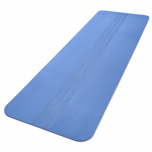 Adidas 6mm Training/Fitness Gym/Home Padded/Rollable/Lightweight Travel Mat BLUE