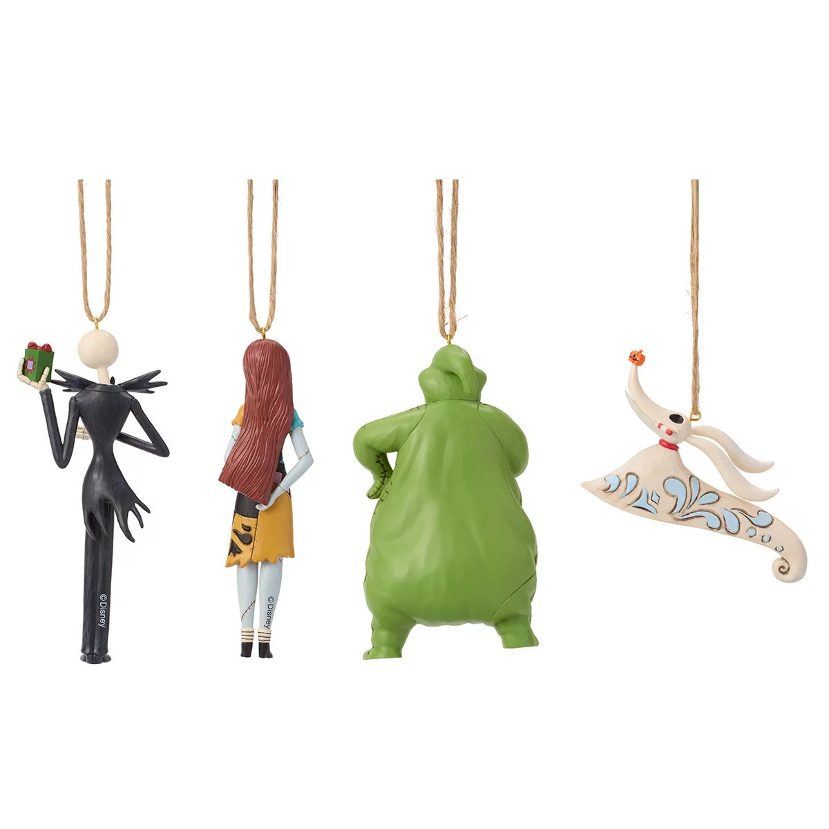 Nightmare Before Christmas Jim Shore 4 Piece Christmas Ornaments