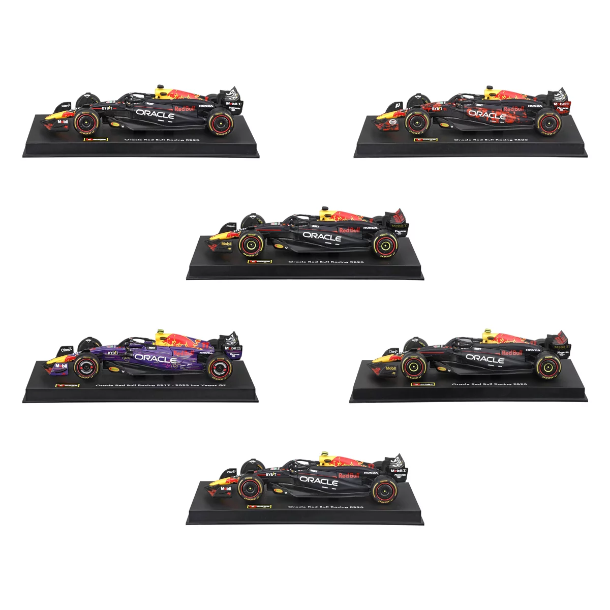 Maisto 1:43 Red Bull Formula Racing Die Cast 6 Pack 2026 Collectible Cars