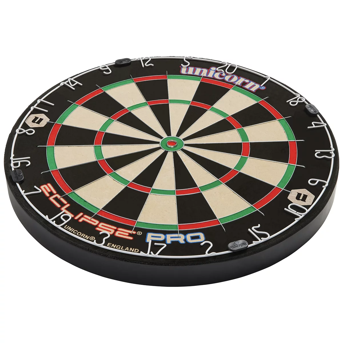Professional Dartboard Set Unicorn Eclipse Pro+2 Sets Darts Home Bar Game 18"