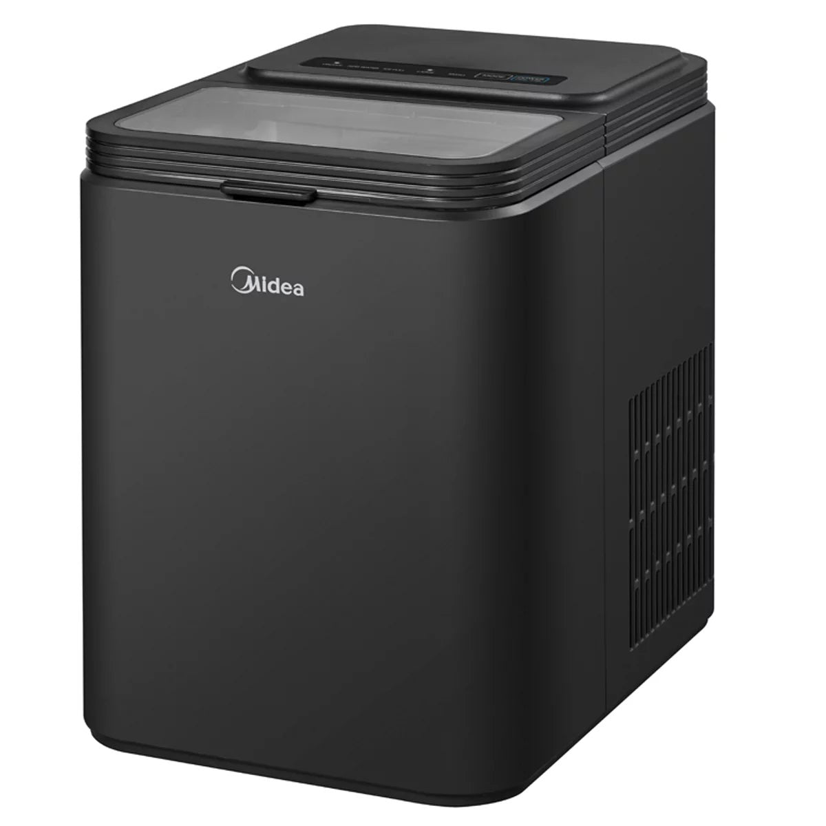 Portable Midea Ice Maker 12kg Daily Output Countertop Ice Machine Black