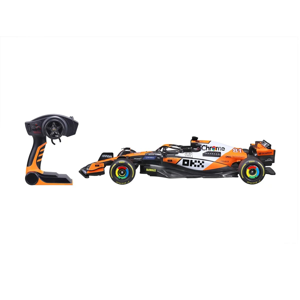 Maisto 1:10 McLaren Oscar Piastri Formula 1 RC Car 2.4GHz USB Rechargeable