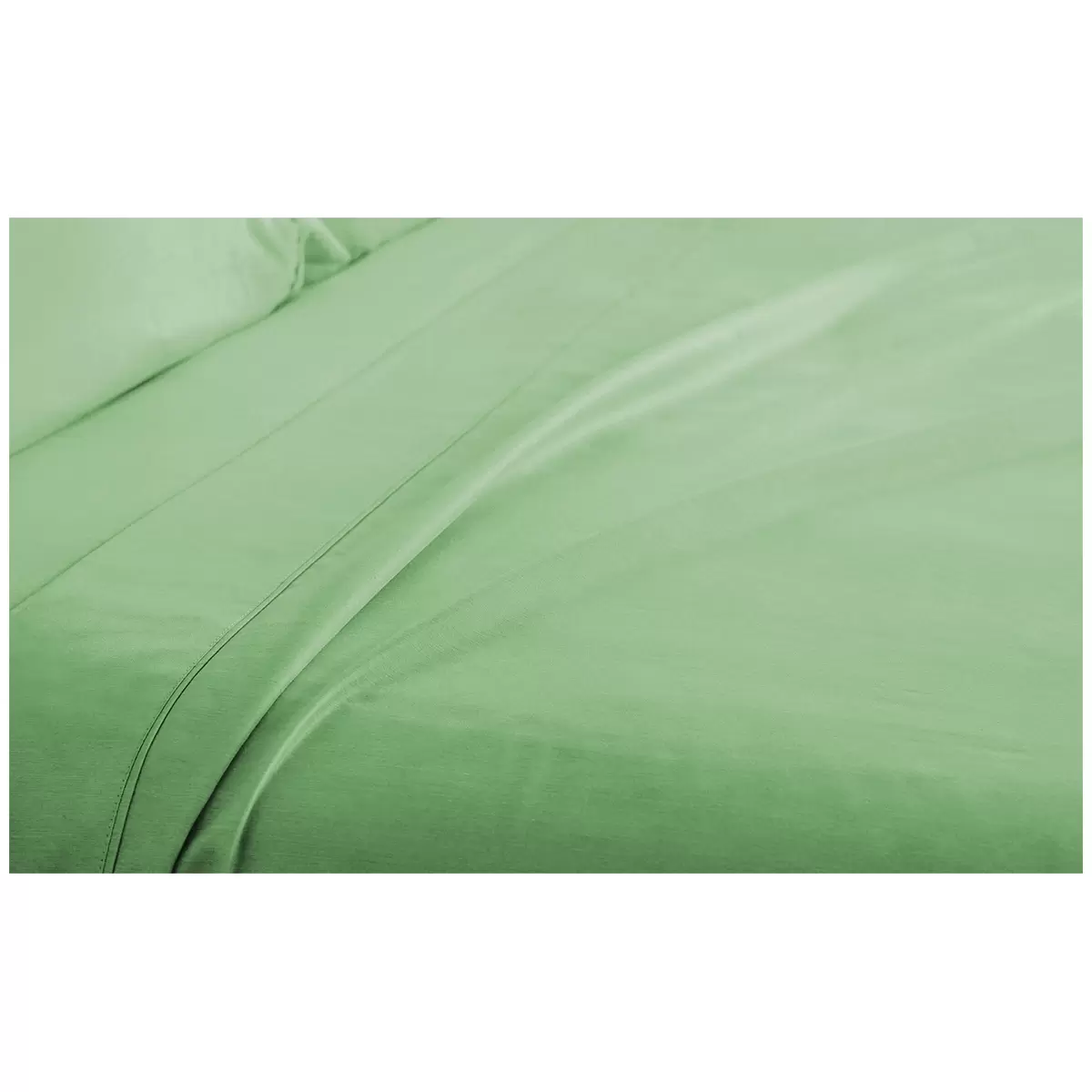 Ramesses 2000 Thread Count Bamboo Queen Sheet Set Avocado Soft Cooling