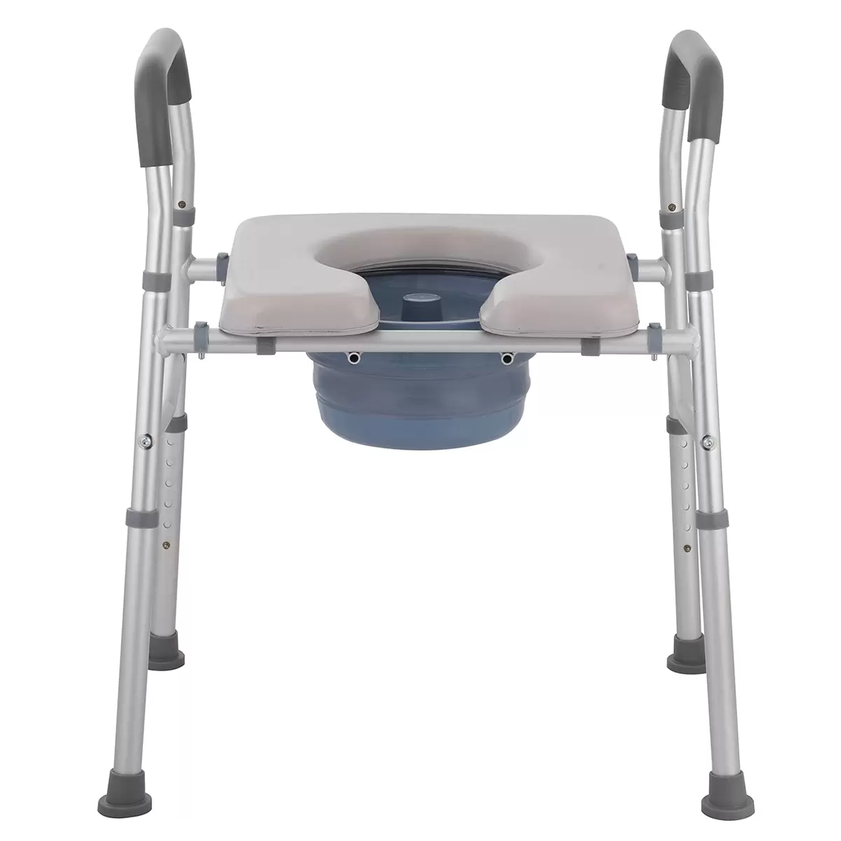 Altus Heavy Duty Bedside Commode Raised Toilet Seat Shower Chair Free Shipping