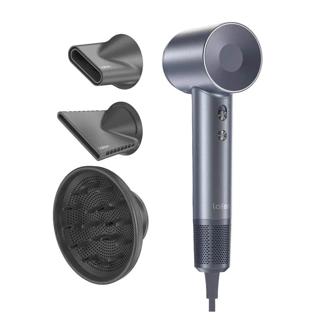 Laifen Swift Special Hair Dryer Blue 200M Negative Ions Low Noise Fast Dry Haird