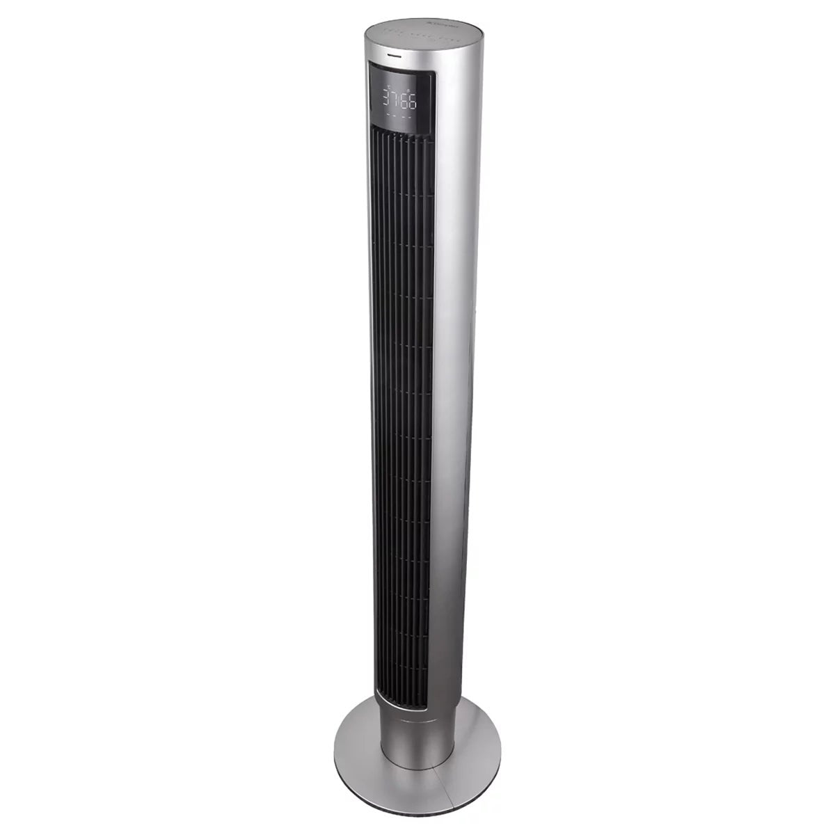 Dimplex 110cm Tower Fan Digital Display 12H Timer 4 Modes Oscillating Silver 60W