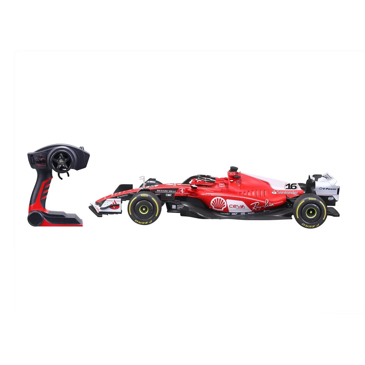 Maisto 1:10 Ferrari Charles Leclerc Formula 1 RC Car 2.4GHz USB Rechargeable