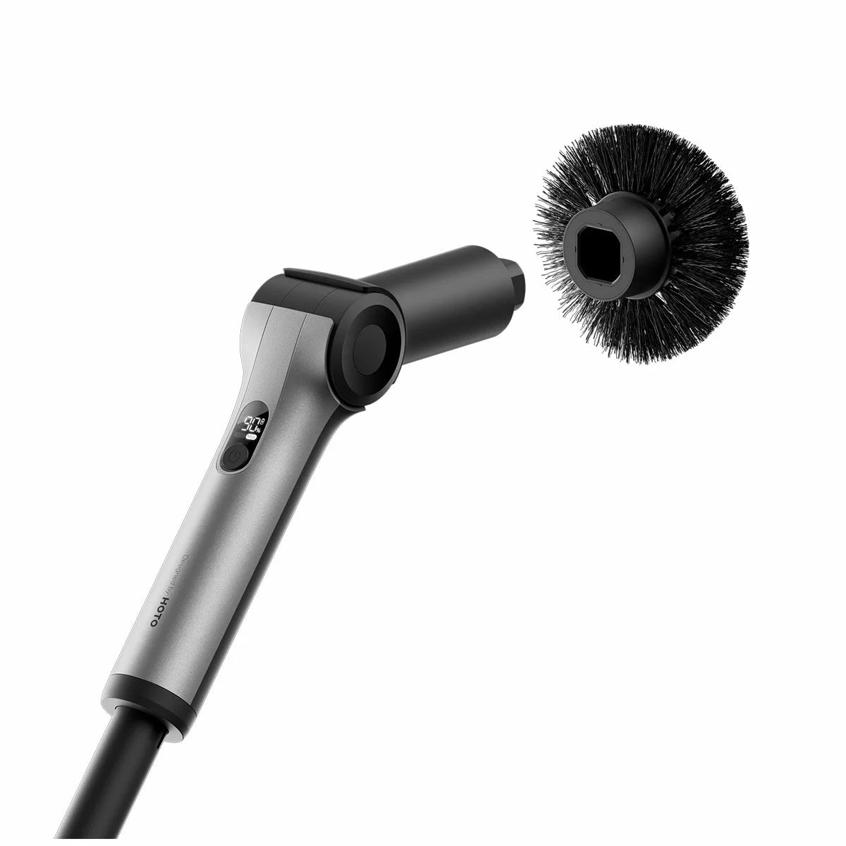 HOTO QWQJA08 Cordless Spin Scrubber 3.5Nm Torque Extendable Handle Waterproof