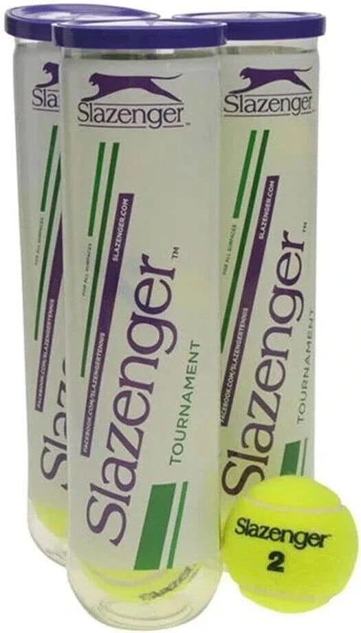 Slazenger Tournament Ball 24 Pack High Performance Tennis Balls Bulk Pack