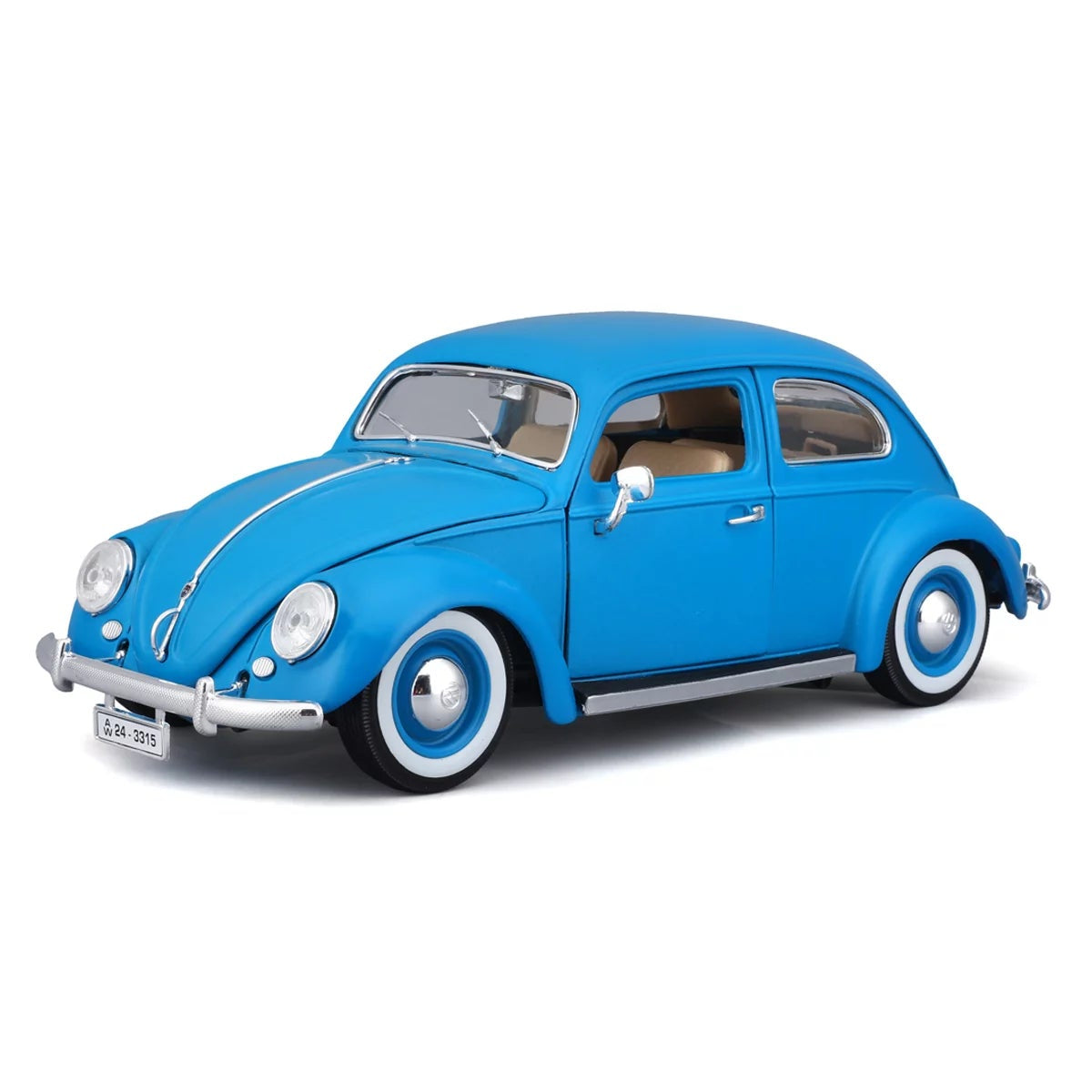 Maisto 1:18 1955 Volkswagen Käfer Beetle Diecast Model Car VW Bug