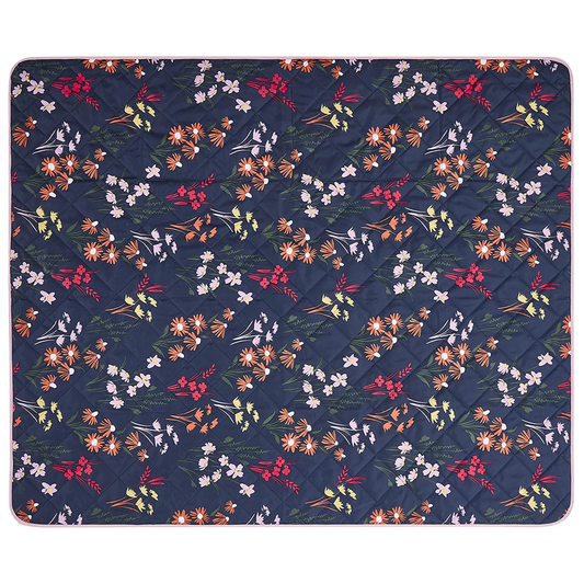 Hunter Outdoor Picnic Blanket Beatrix Blue Extra Large Waterproof Beach Mat Rug