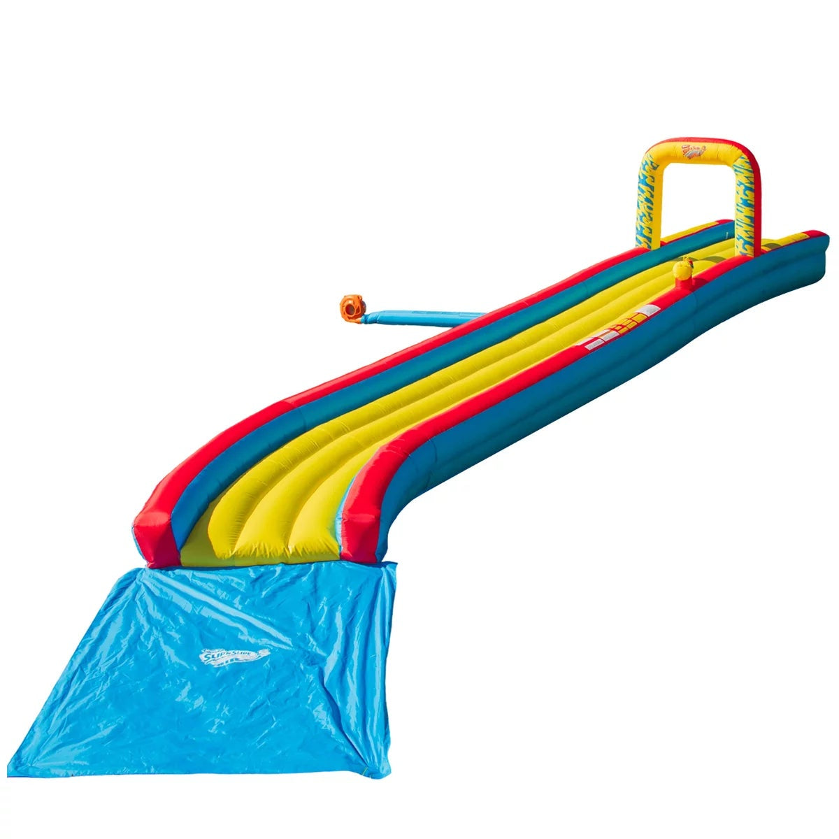 Wham-O 9.75m Inflatable Slip N Slide Water Slide with Blower Splash Zone