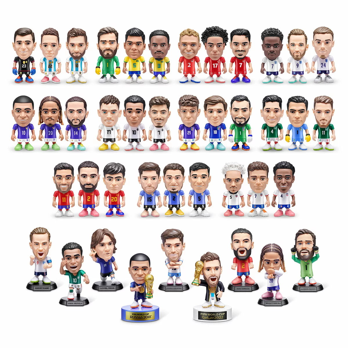 ZURU FIFA World Cup 2026 Ballers 4 Pack Official Collectible Figures