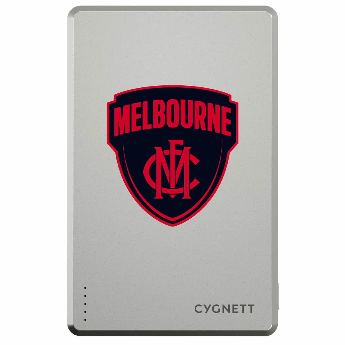 Cygnett 5K Slim Mag Power Bank Melbourne Demons 5000mAh Wireless CY5369PBCHE