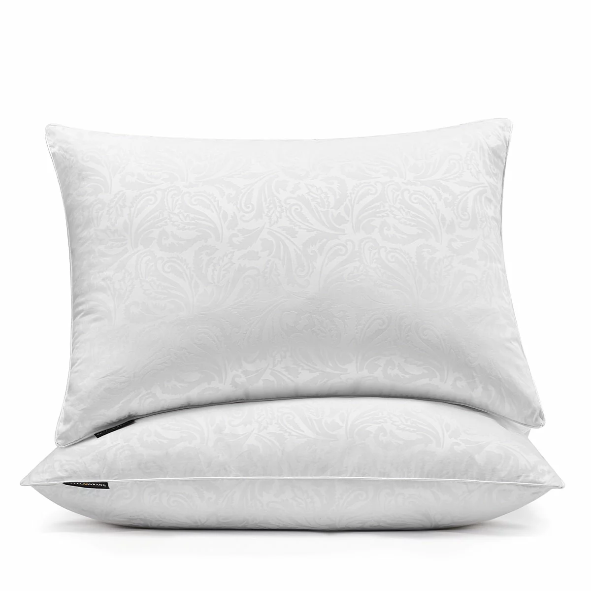 Hotel Grand Down Alternative Pillow 2 Pk Premium Cotton Hotel Quality Bed Pillow