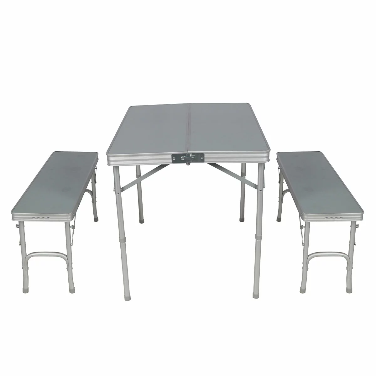 Timber Ridge Portable Picnic Table with Bench Seating Camping Outdoor Set