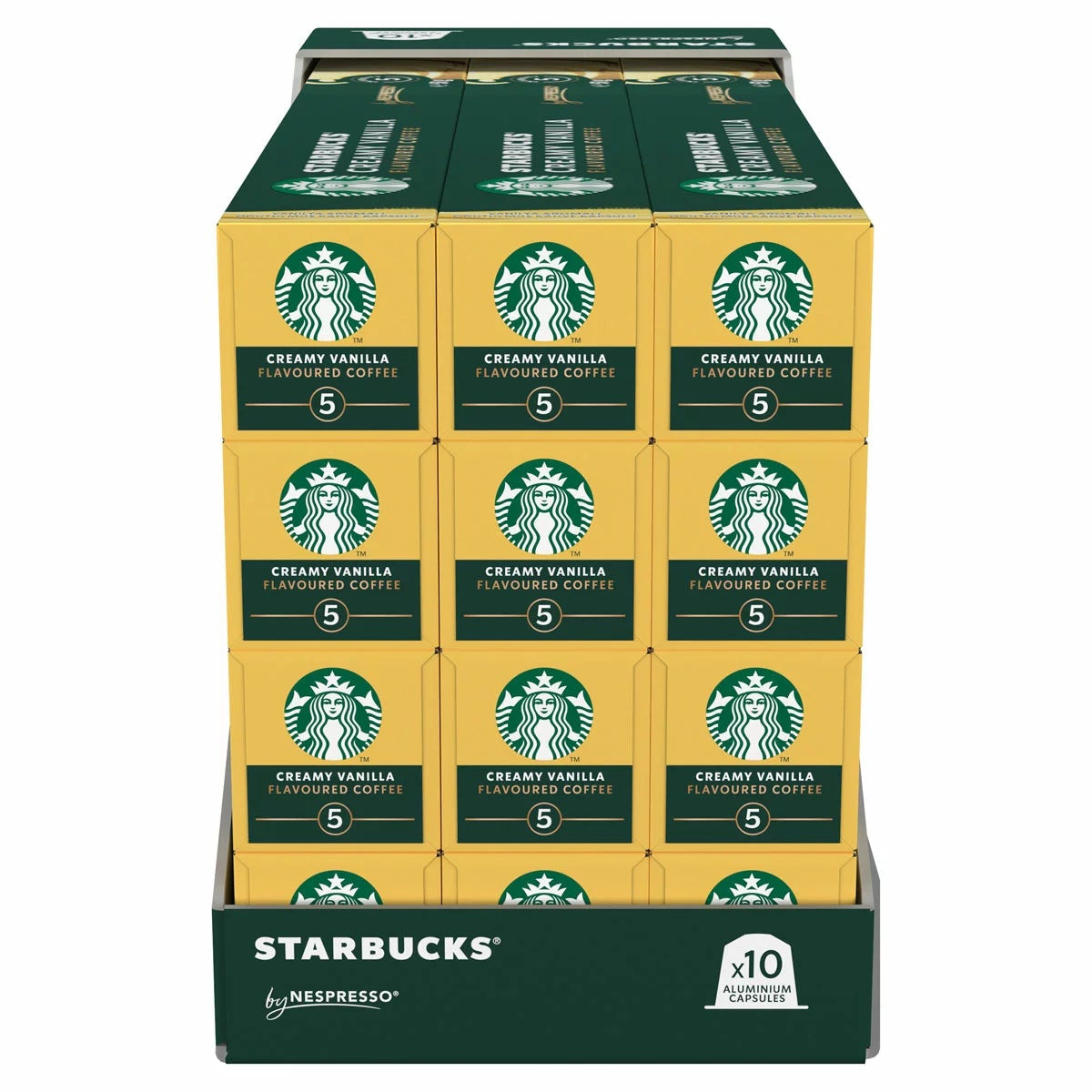 Starbucks Nespresso Creamy Vanilla Coffee Capsules Pods 120 Pack Original