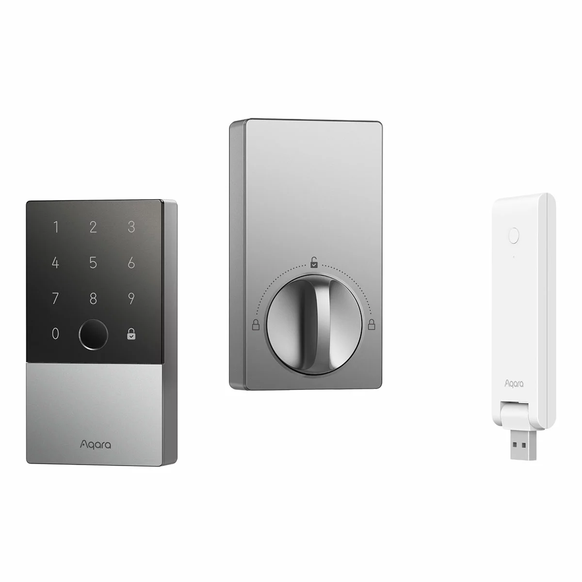 Aqara U100 Smart Lock Doorbell G4 Combo Apple HomeKey Matter Fingerprint
