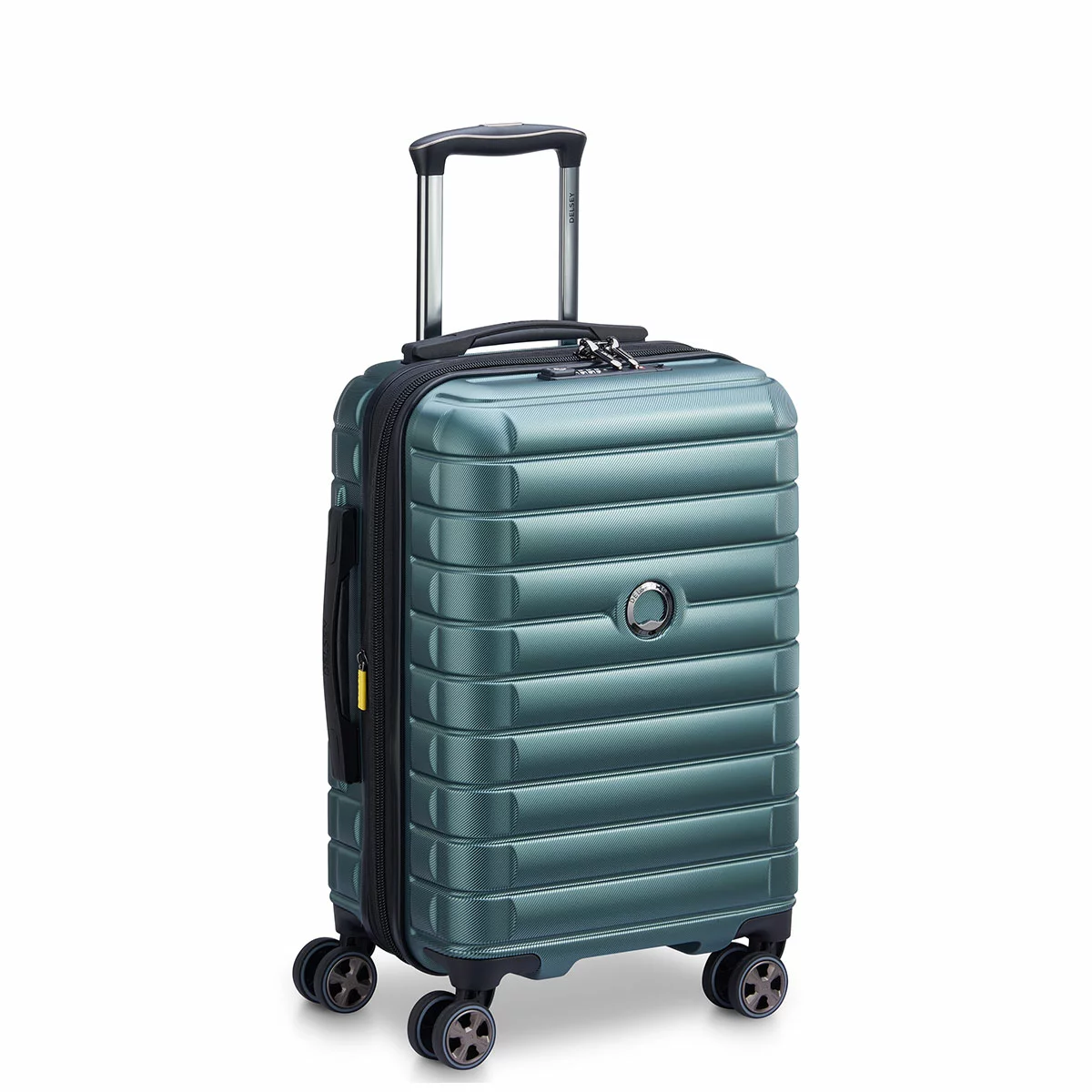 Delsey Shadow 5.0 Carry on 55cm Green With Overweight Indicator & Anti-Theft Zip