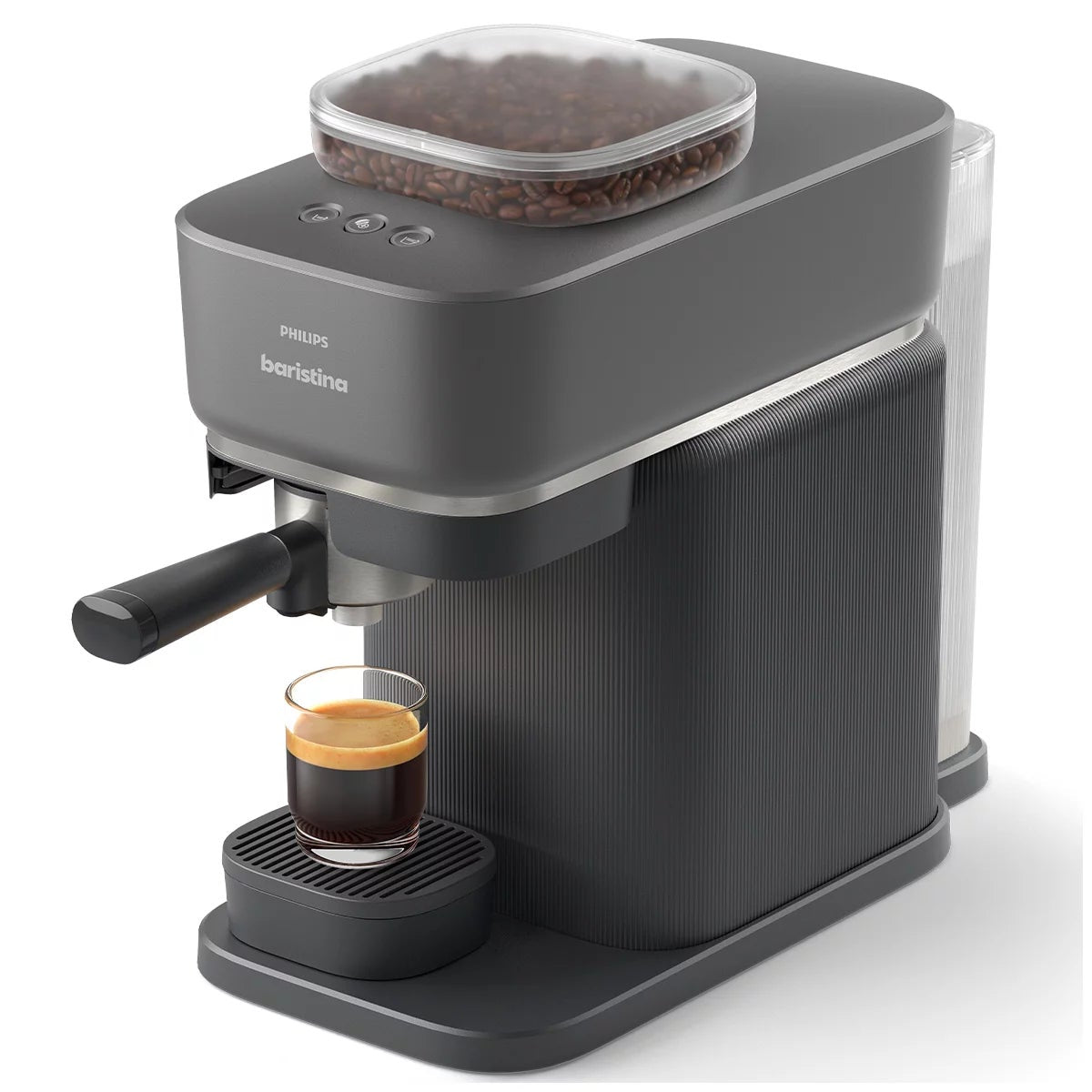 Philips Baristina Espresso Coffee Machine BAR300/60 Black Built In Grinder
