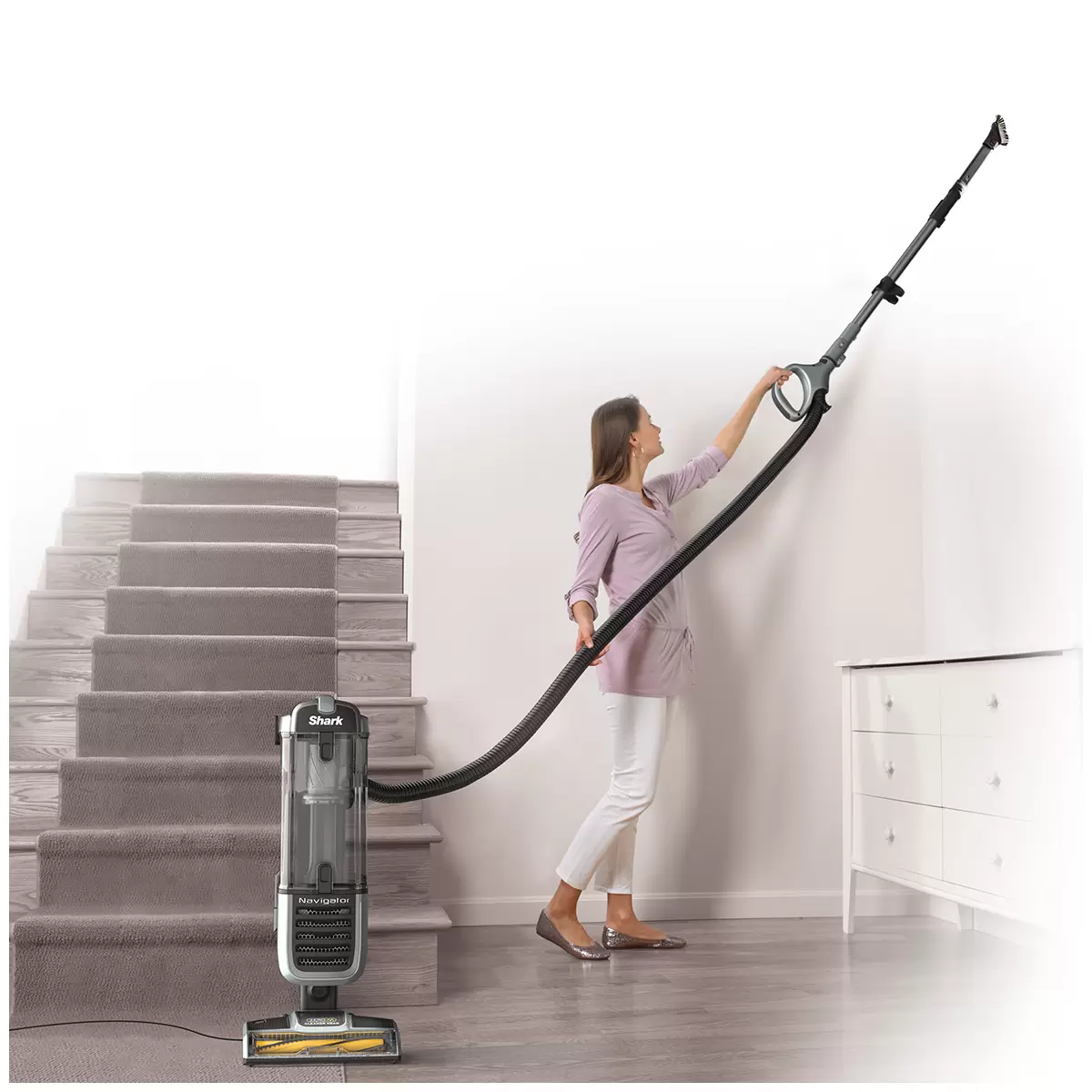 Shark Navigator Upright Vacuum ZU62 Self Cleaning Brushroll HEPA Filter Pet Hair