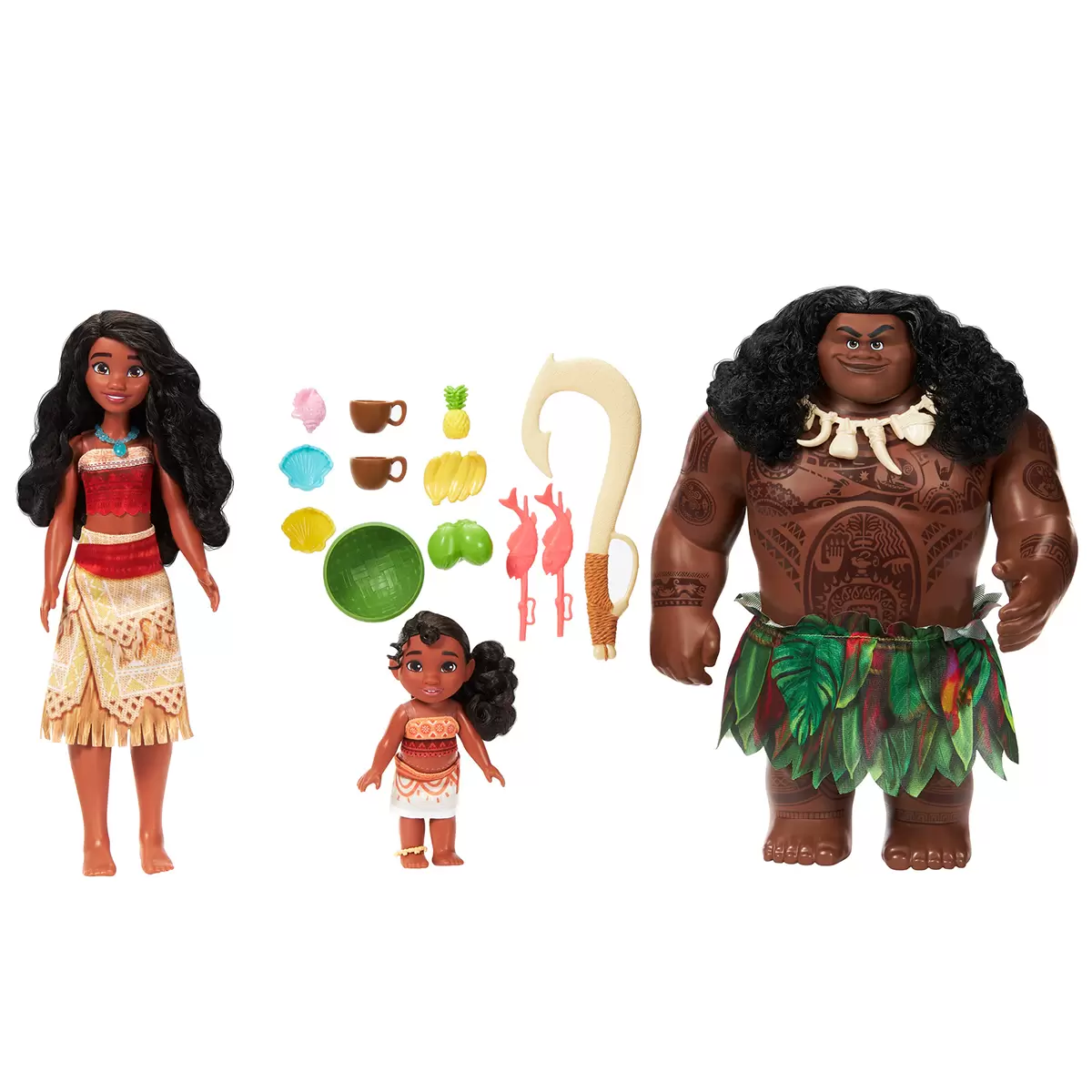 Disney Moana 2 Fashion Dolls & Accessories Frozen- Free Shipping