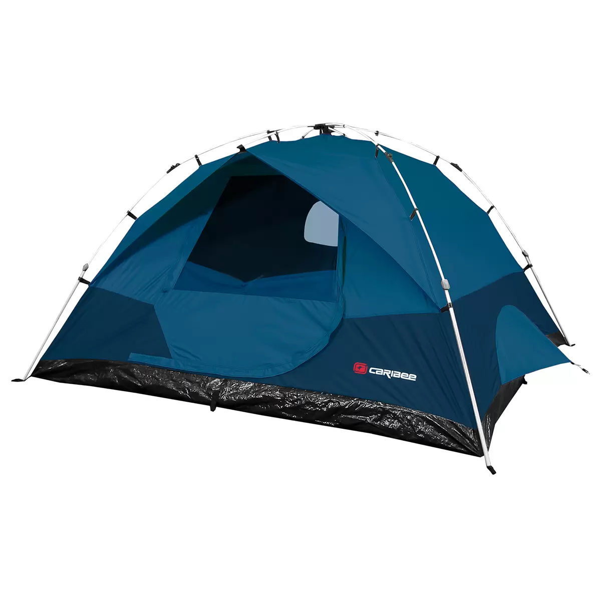 Caribee Spider 4 Person Easy Up Tent Instant Setup Waterproof Camping Tent