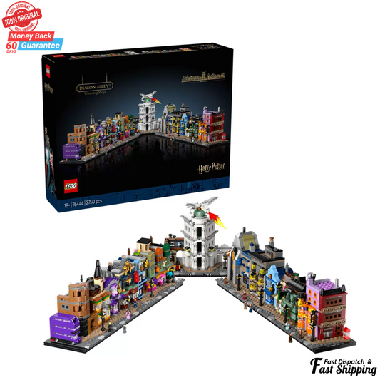 LEGO Harry Potter Diagon Alley Wizarding Shops 76444