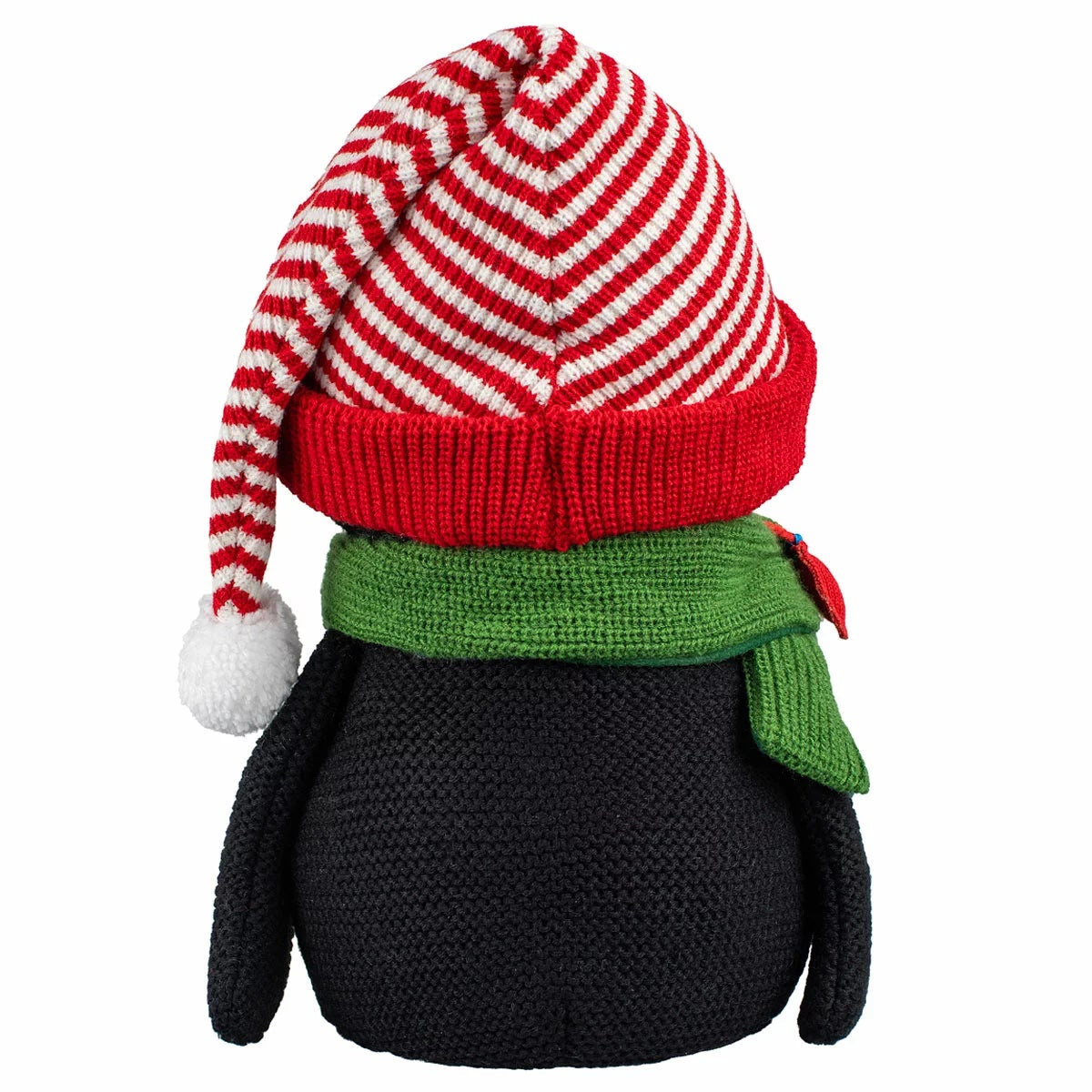 Christmas Decorations Knit Penguin & Tree Holiday Figurine Set 2 Piece 40.6cm