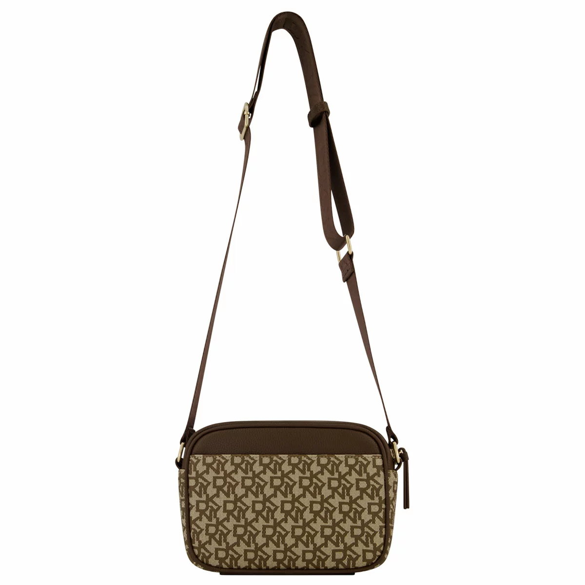 DKNY Crossbody Bag Brown With Adjustable Strap - Free Shipping
