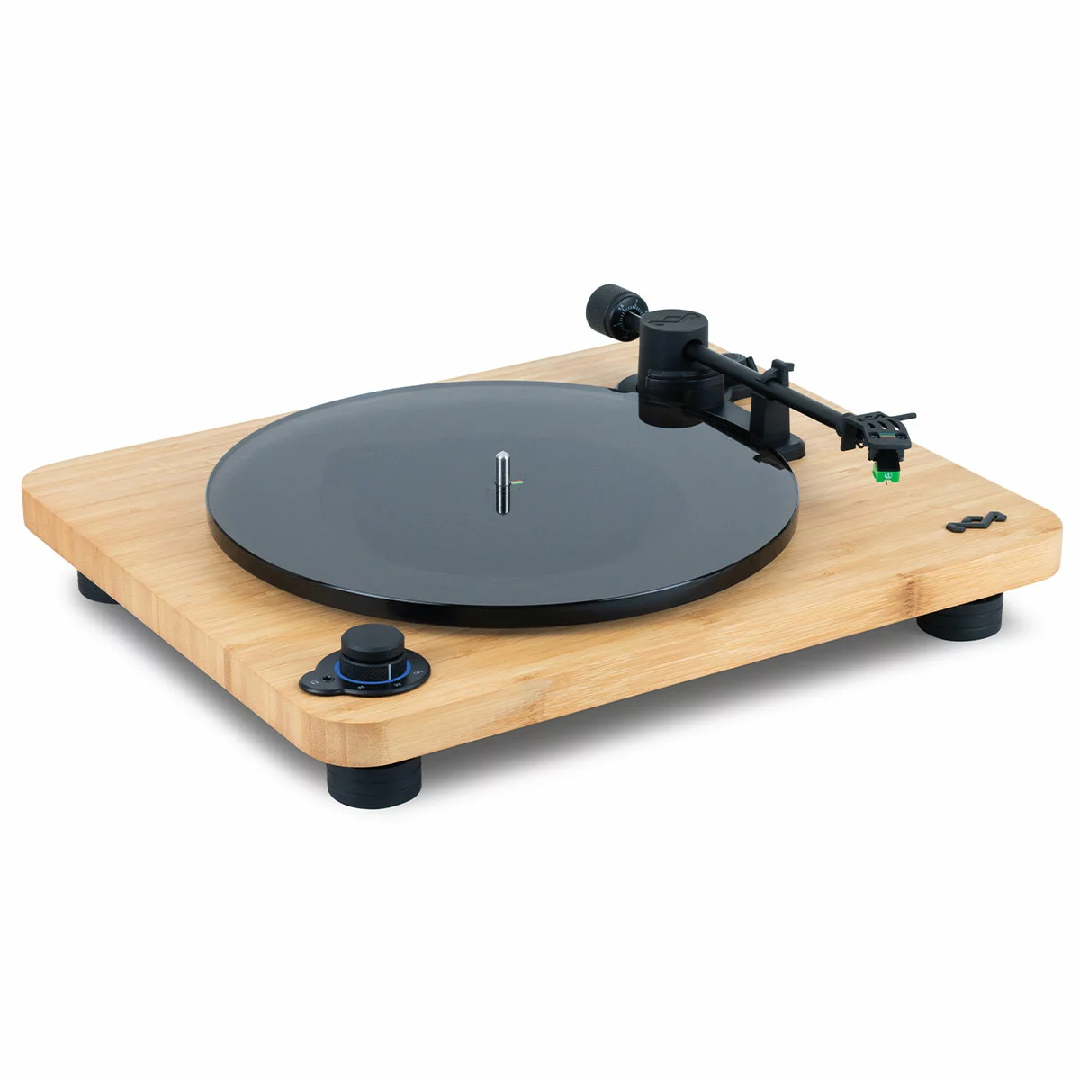 House of Marley LUX Wireless Turntable AT95E Bluetooth USB Record Player